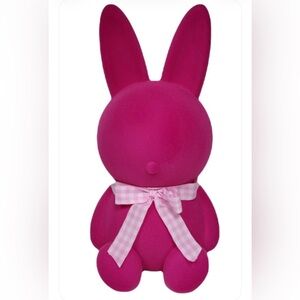 Giant 16 inch Easter Bunny Hot Pink fuchsia NEW in plastic